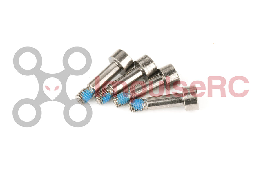 M3 x 12mm - HT Shoulder bolt Gunmetal - (4 Pack)