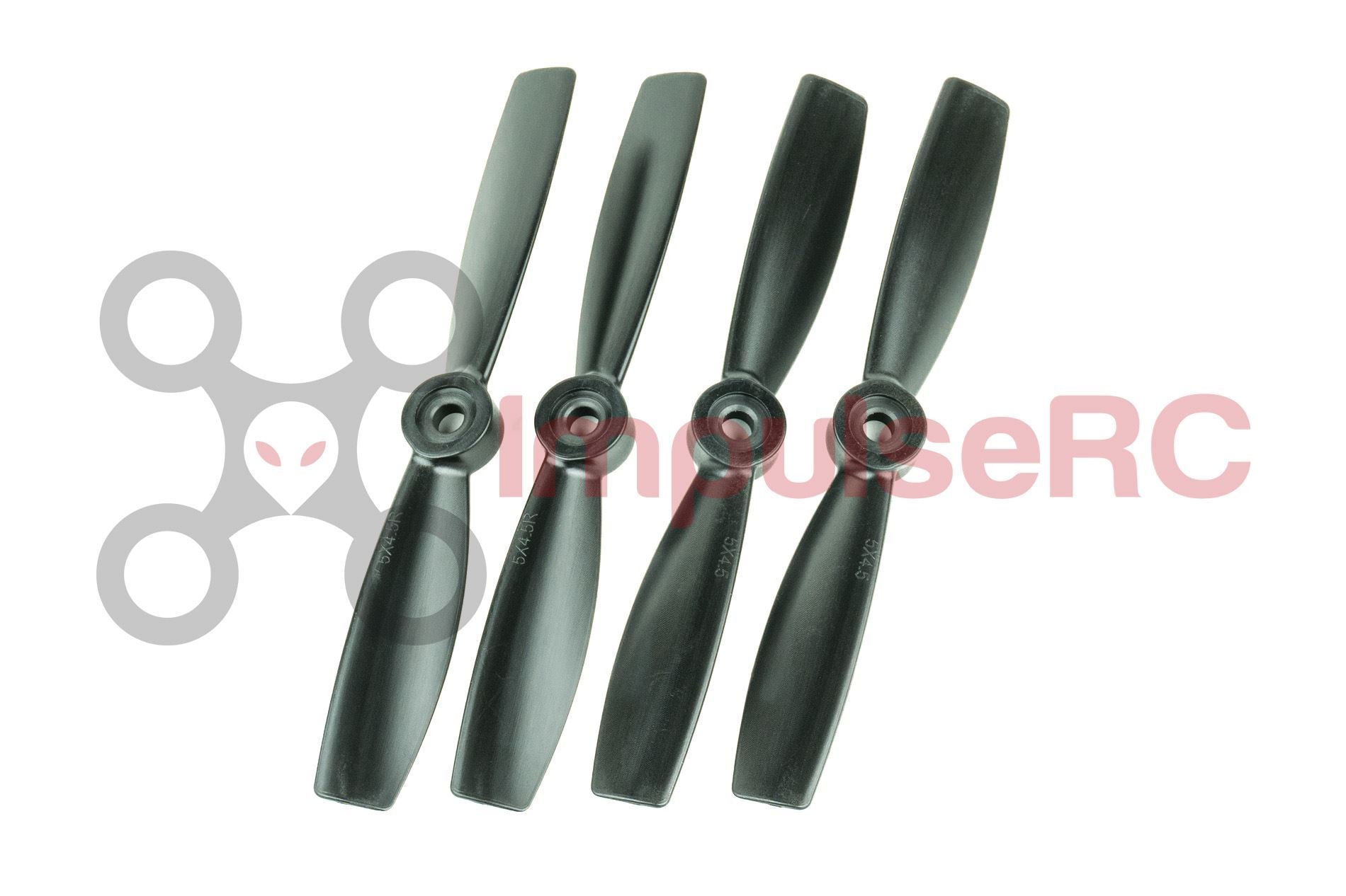 HQ Prop 5x4.5 Bullnose - BLACK - (4 Pack)