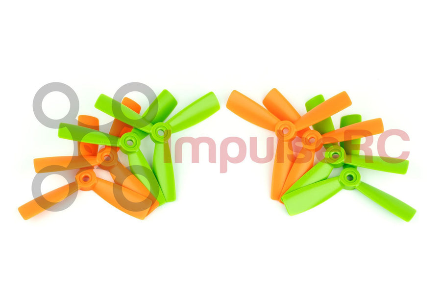 HQ Prop 4x4.5X3 Bullnose - GREEN/ORANGE - (8 Pack)