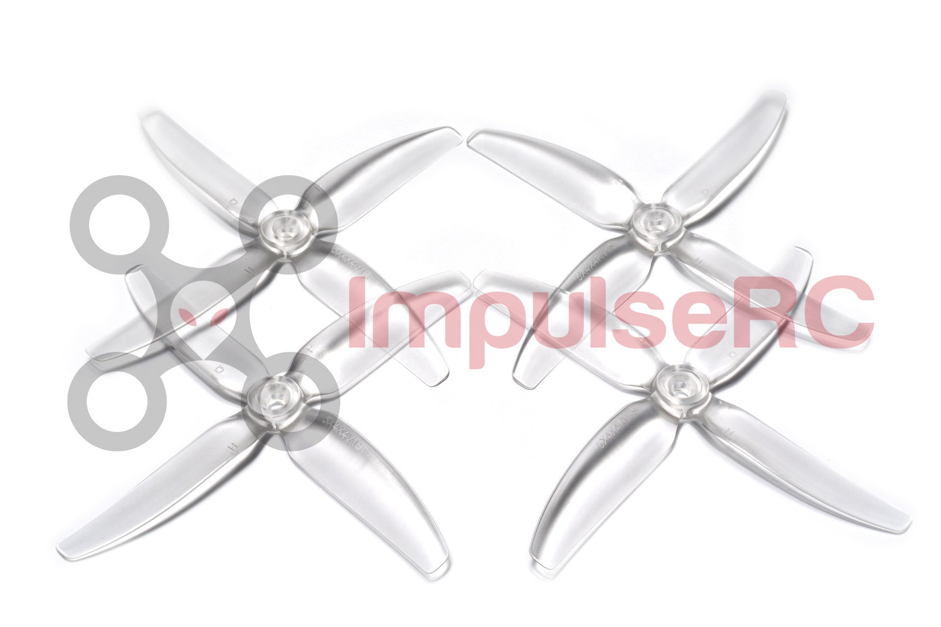 HQ Prop Durable 5x4x4 V1S - CLEAR (4 Pack)