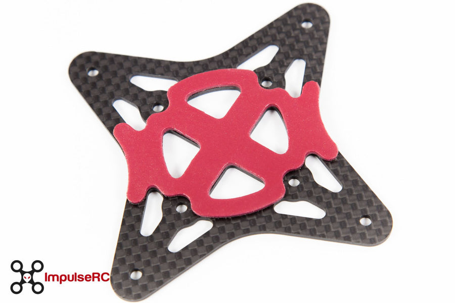 Warpquad 230/270 - LiPo Pad - 1.5mm RED