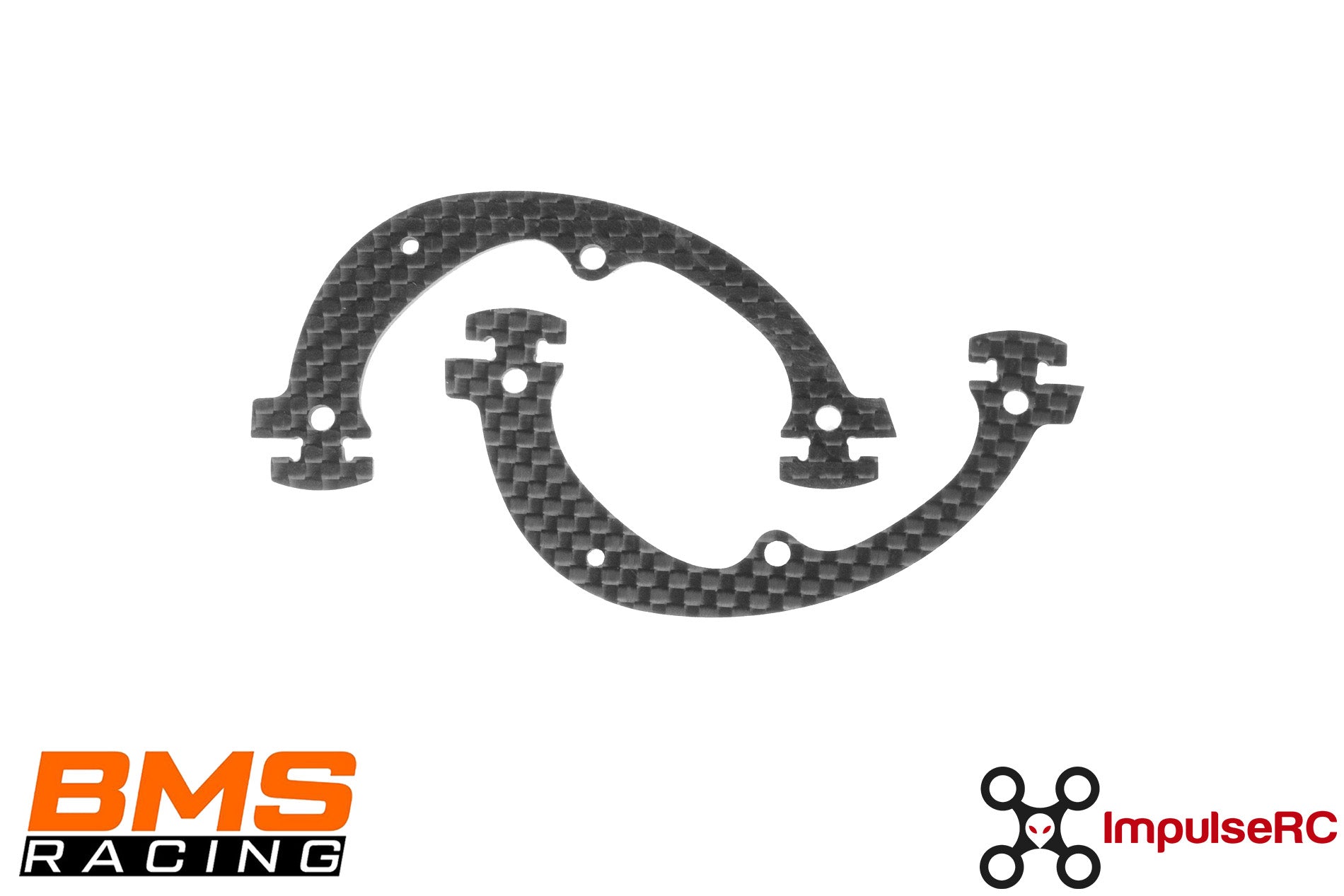 BMSRacing JS-1 Cage plate CF 1.5mm (2 Pack)