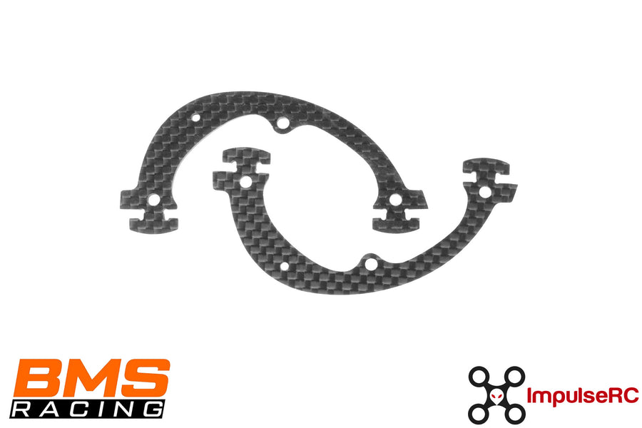 BMSRacing JS-1 Cage plate CF 1.5mm (2 Pack)