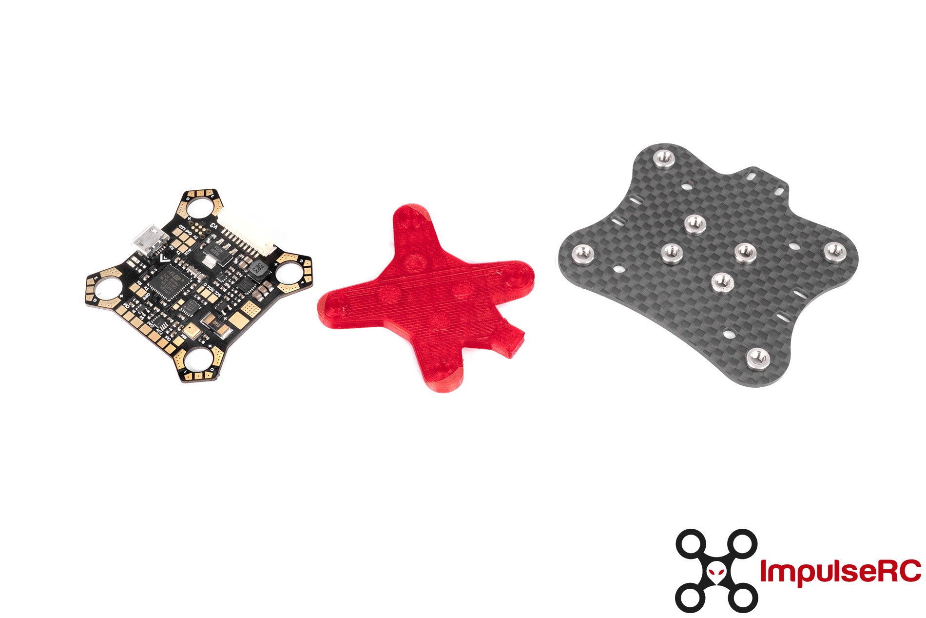 TPU Wolf V3 Alien adapter - RED