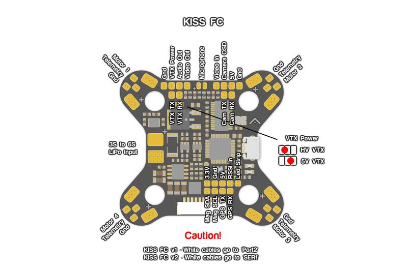 KISS Flight Controller Jumper cable - JST-GH 10Pin
