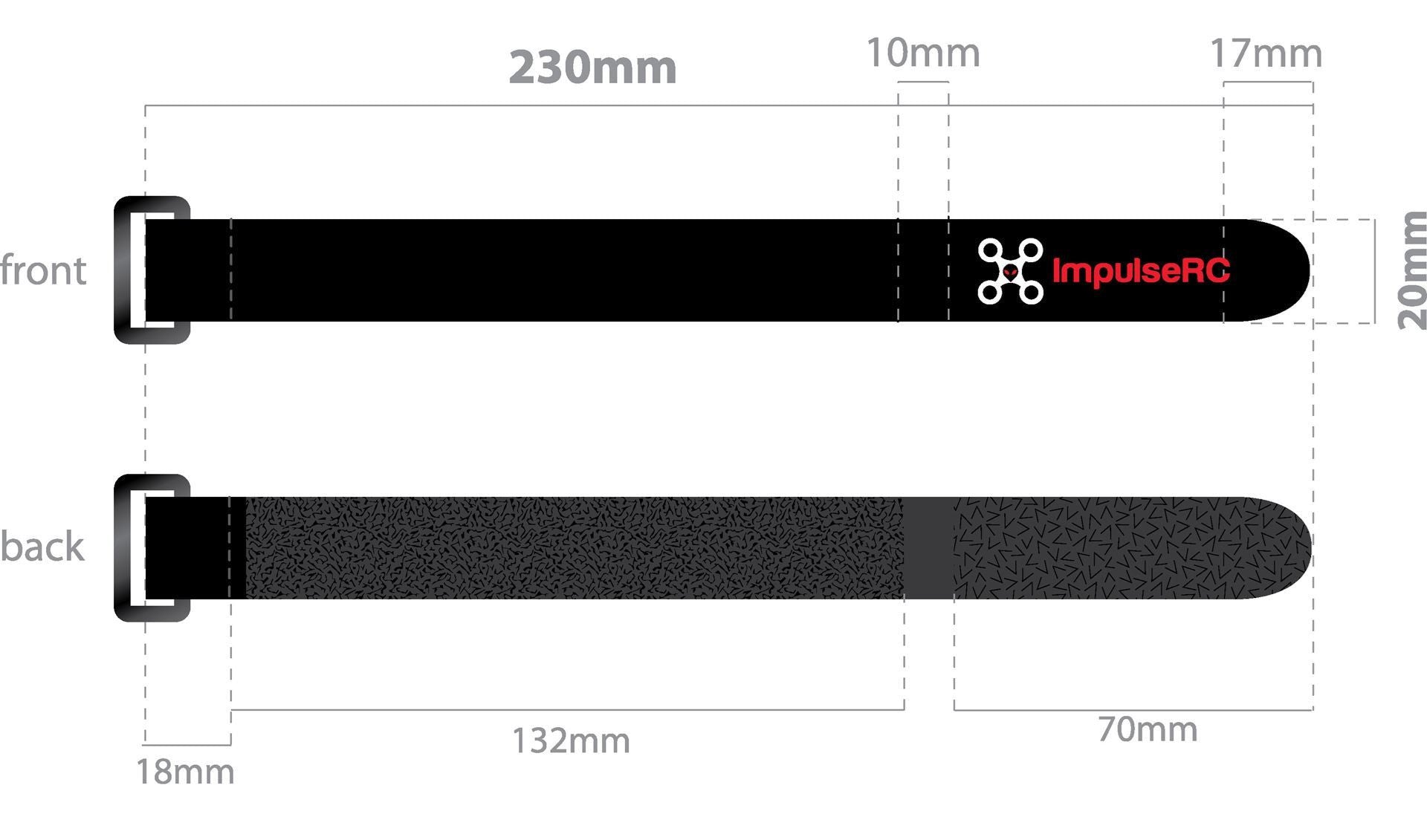 ImpulseRC LiPo Strap - Medium